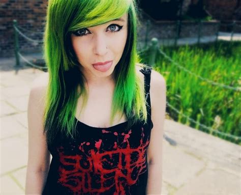 green and black hair green hair tumblr hair scene hair