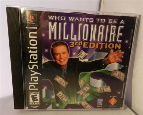 Who Wants To Be A Millionaire Sony Playstation 1 Video Game 3rd Edition