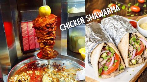 Chicken Shawarma Chicken Shawarma Recipe Indian Street Food