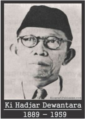 Biografi Ki Hajar Dewantara Bapak Pendidikan Indonesia Catatan Angga