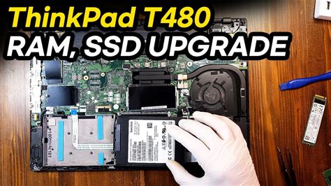 Lenovo Thinkpad T480 Upgrade Ram Ssd Battery Youtube