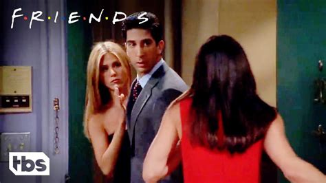 Friends Monica Catches Rachel And Ross Kissing Season Clip Tbs