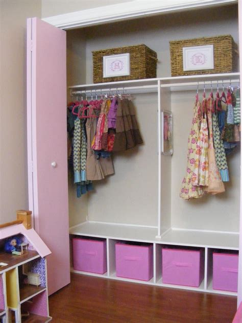 Designing a small bedroom is not just about creating interiors that save up on space. An Organized {and Girly} Closet for Two | Girls closet ...