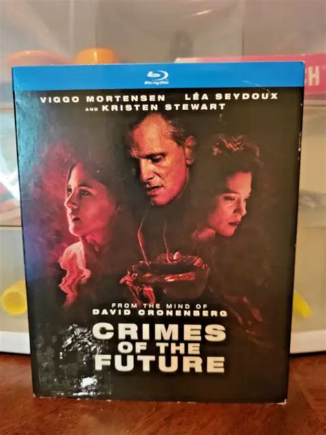 Crimes Of The Future Blu Ray With Slipcover Factory Sealed 1400
