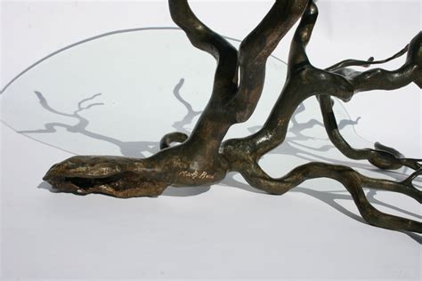 Branch Coffee Table Rectangular Mark Reed Sculpture
