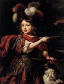 MAES, Nicolaes [Dutch Baroque Era Painter, 1634-1693] Portrait of a Boy ...