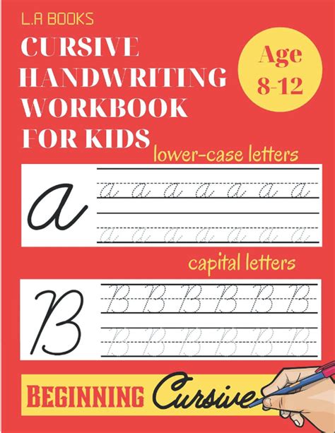 Buy Cursive Handwriting Workbook For Kids Age 8 12 Cursive Writing