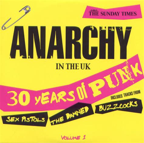 Anarchy In The Uk 30 Years Of Punk Vols 1 And 2 Promo Cds Sex Pistols