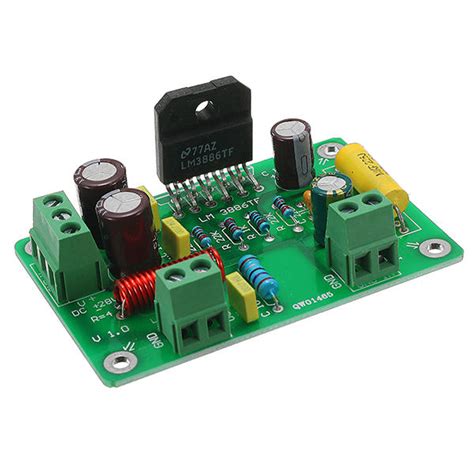 Hifi lm3886 tf mono 68w 4Ω audio power amplifier board 50w 38w 8Ω