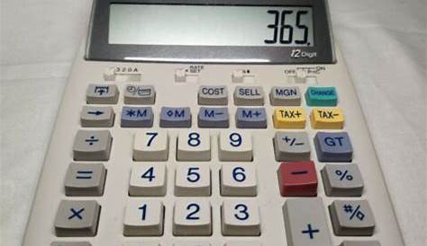 Sharp EL1750V Printing Calculator for sale online | eBay