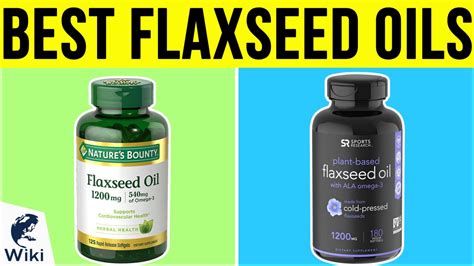 Top 10 Flaxseed Oils Of 2021 Video Review