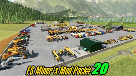 Fs Miners Mod Pack September Fs Mod