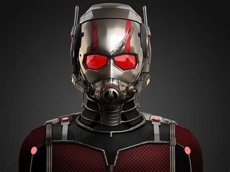3d Asset Low Poly Ant Man Marvel 2015 Cgtrader