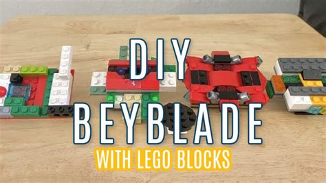 Diy Beyblades With Legos Tutorial Youtube