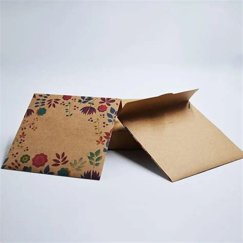 Custom Printed Eco Friendly Brown Kraft Paper Envelopes Buy Kraft