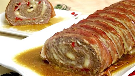 ROLLO DE CARNE RELLENO CON UN SABOR EXTRAORDINARIO Y JUGOSO COMPRUÉBALO YouTube Cuban Dishes