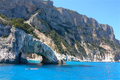 Sea Arch In The Gulf Of Orosei Sardinia Italy