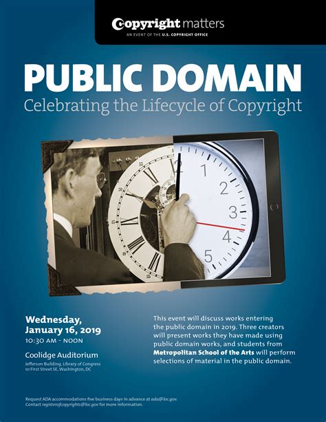Public Domain Celebrating The Lifecycle Of Copyright U