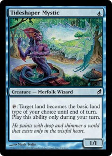 Target merfolk you control gains protection from the. Sygg, River Guide. Merfolk/Wizard Tribal : EDH