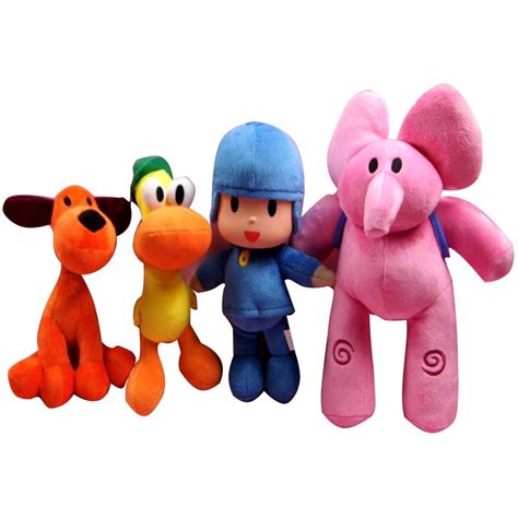 Anime Pocoyo Plush Toys Doll Elly And Pato And Pocoyo And Loula Plush Stuffed