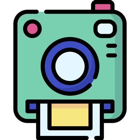 Polaroid Camera Free Electronics Icons