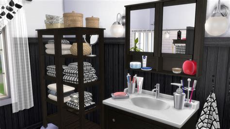 Sims 4 Ccs The Best Ikea Bathroom Set And Clutter By Natatanec