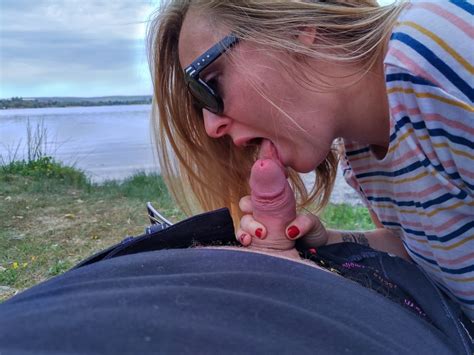 See And Save As Exhib And Public Blowjob By The Lake Porn Pict Xhams