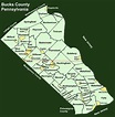 Bucks County Pennsylvania Township Maps