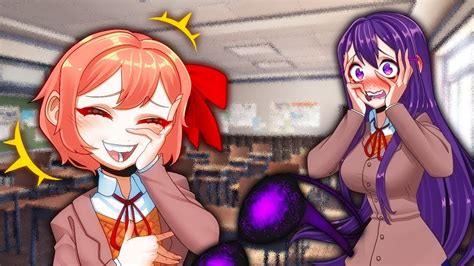 Sayori Steals Yuri S Bra April Fools Day Special DDLC Mod