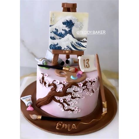 Cake Art Lookbook On Instagram “when🎂 Is Art This Artistic Creation Via Teddybaker Cake