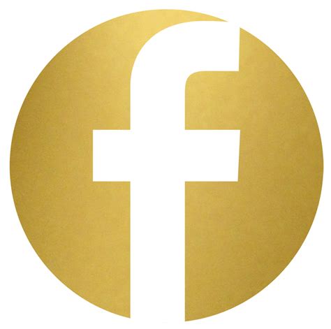 Logo Gold Facebook Inc Brand Gold Png Download 900896 Free