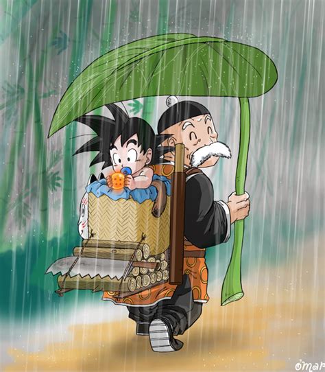 Dragon Ball Grandpa Gohan And Goku By Omaruindustries