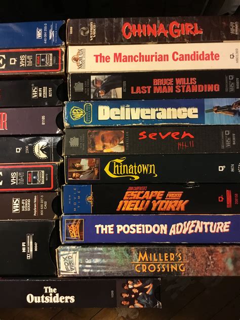 70s 80s 90s Movies You Pick Vhs Tapes Tested And Working Etsy