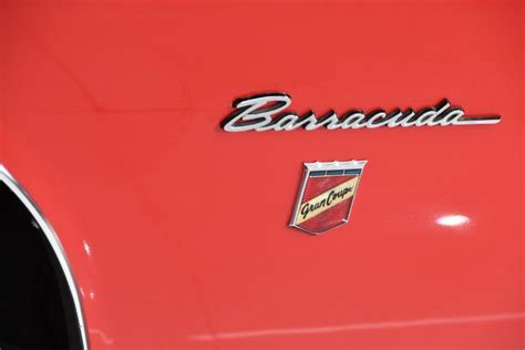 Barracuda Fender And Tail Panel Emblem 70 Barracuda Roseville Moparts