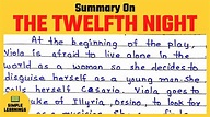Twelfth Night Summary In English 500 Words || The Twelfth Night By ...
