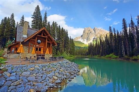 Hd Wallpaper Mountains Lake Canada British Columbia Yoho National