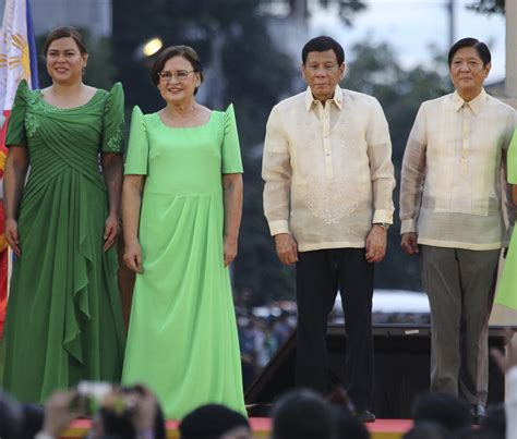 duterte s daughter sara sworn in early as vice president of philippines in show of independence