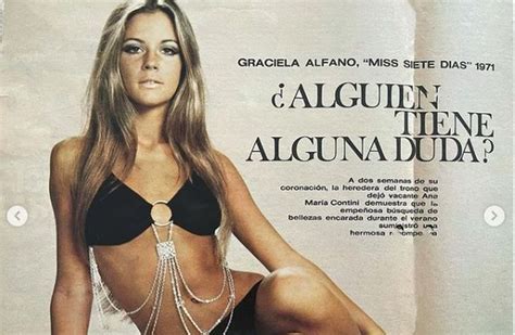 Graciela Alfano Turns 70 All The Loves Of The Eternal Sex Symbol 24 Hours World