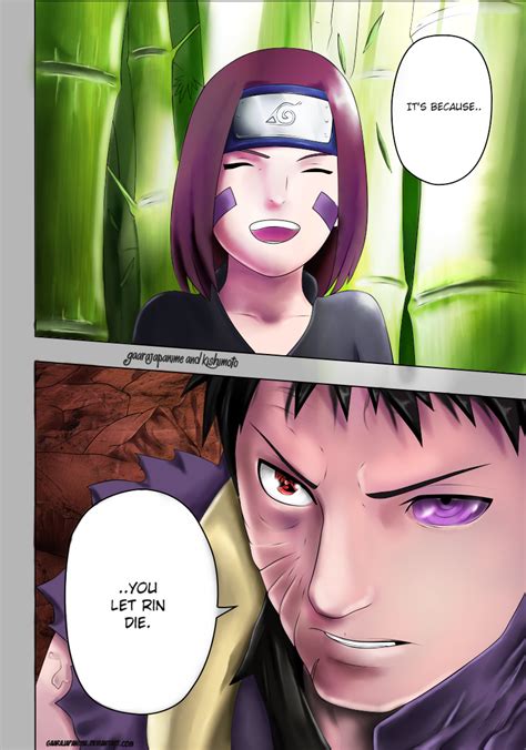 naruto 600 you let rin die by gaarajapanime on deviantart