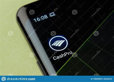 Cashpro App From Bank Of America Icon Editorial Stock Photo Image Of