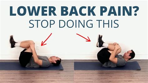 Back Strain Stretches Off