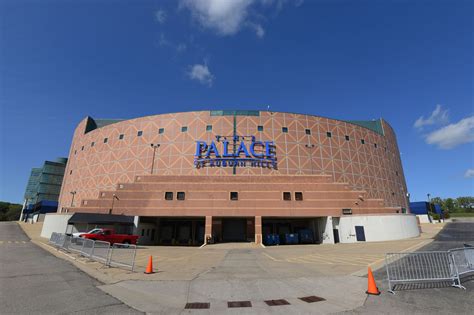 Demolition Begins At The Palace Of Auburn Hills Former Home Of The