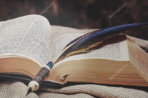 Opened Holy Bible — Stock Photo © Tolokonov 110737802