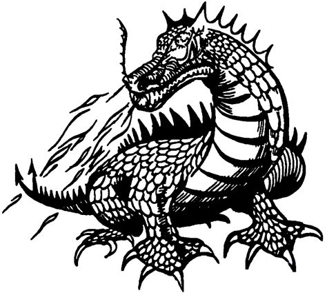 Black And White Dragon Images
