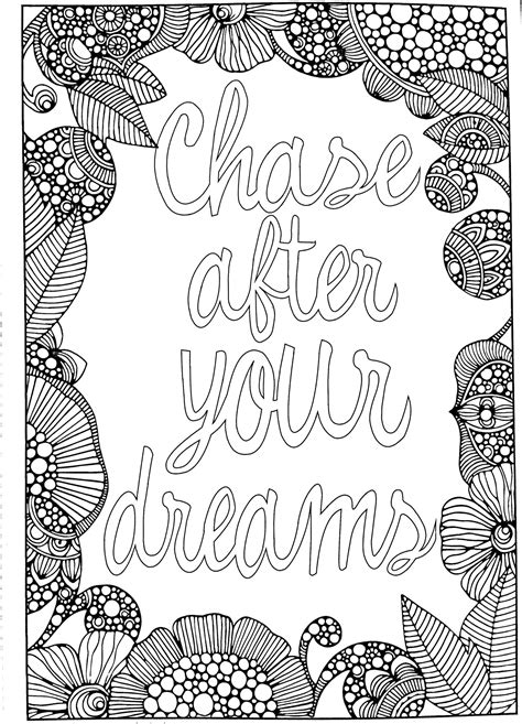 Dreaming Coloring Pages