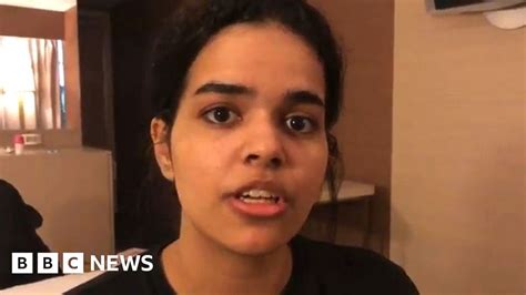 Rahaf Al Qunun Un Considers Saudi Woman A Refugee Bbc News