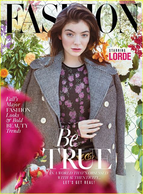 Lorde Gets Ethereal For Fashion Magazine Cover Photo 3936473