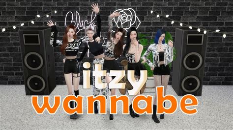 The Sims 4 Cover Itzy Wannabe Youtube