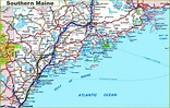 26 Maine Map With Towns - Maps Online For You