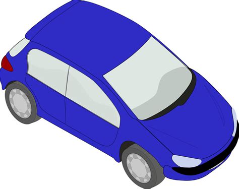 Blue Car Clipart Free Download On Clipartmag